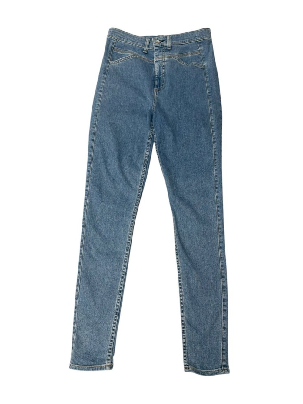 Rag & Bone Jane Super High-Rise Skinny Medium Wash Denim Jeans Size 29 x 31”L